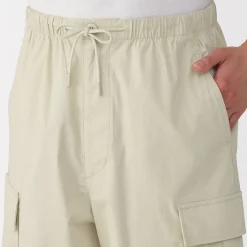 Best Muji Pantalones cortos cargo de mezcla de algodón lavado para hombre
