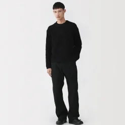 Hot Muji Pantalones de algodón y doble rodilla para hombre