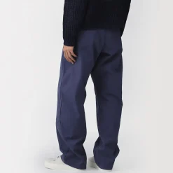 Hot Muji Pantalones de algodón y doble rodilla para hombre
