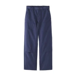 Hot Muji Pantalones de algodón y doble rodilla para hombre