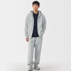 Hot Muji Pantalones de chándal de ajuste holgado para hombre