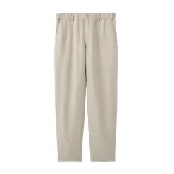 Clearance Muji Pantalones de lino lavado para hombre