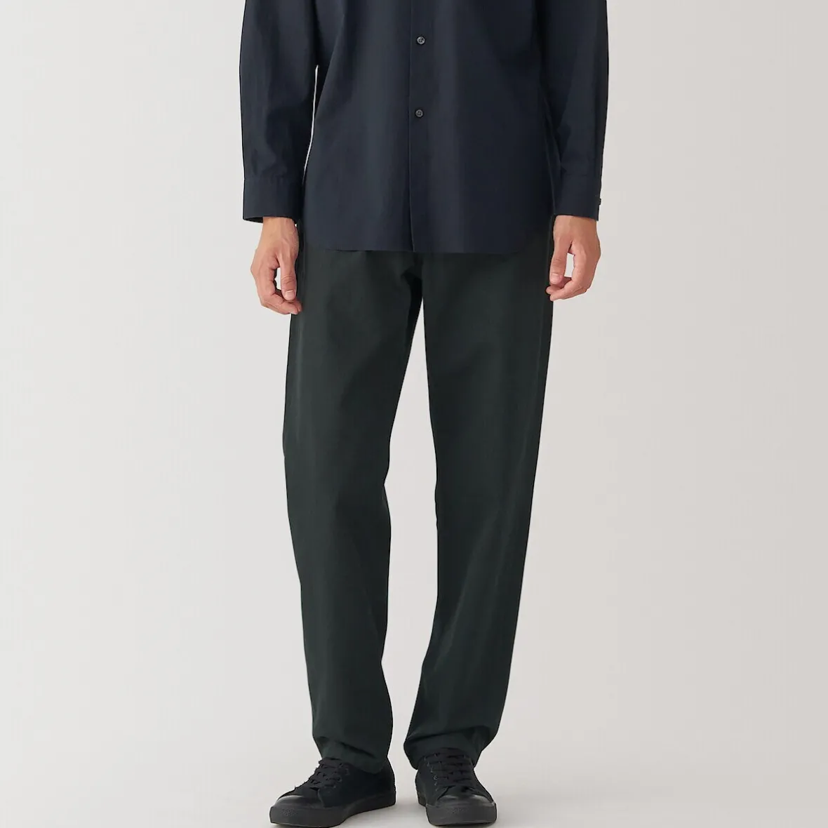 Clearance Muji Pantalones de mezcla Washi para hombre