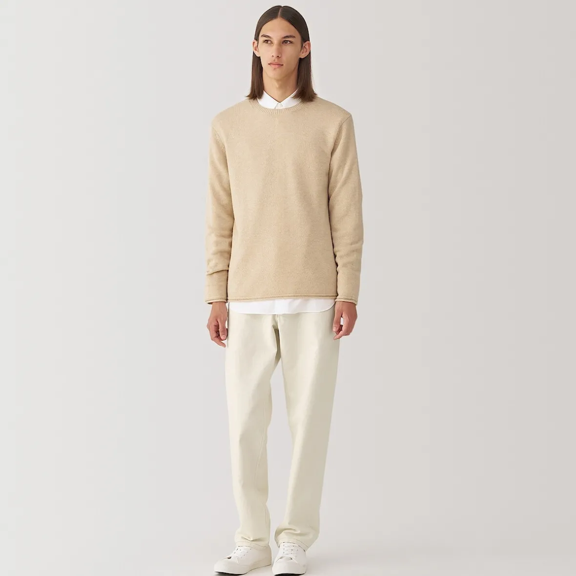 Clearance Muji Pantalones de mezcla Washi para hombre