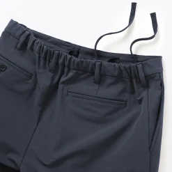 Outlet Muji Pantalones de pierna ajustada con forro polar cortaviento para hombre