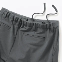Outlet Muji Pantalones de pierna ajustada con forro polar cortaviento para hombre