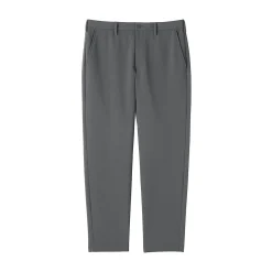 Outlet Muji Pantalones de pierna ajustada con forro polar cortaviento para hombre