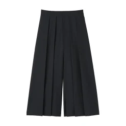 Outlet Muji Pantalones Hakama unisex de doble capa