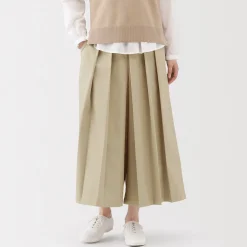 Outlet Muji Pantalones Hakama unisex de doble capa