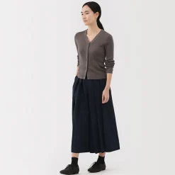 Outlet Muji Pantalones Hakama unisex de doble capa