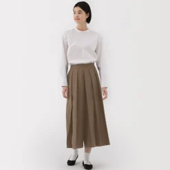 Outlet Muji Pantalones Hakama unisex de doble capa