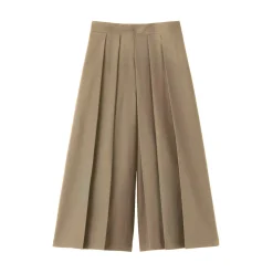 Outlet Muji Pantalones Hakama unisex de doble capa