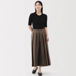 Outlet Muji Pantalones Hakama unisex de doble capa