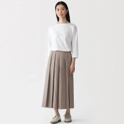 Outlet Muji Pantalones Hakama unisex de doble capa