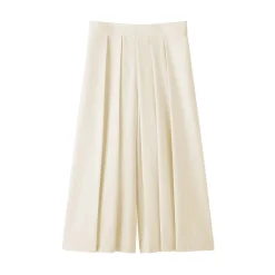 Outlet Muji Pantalones Hakama unisex de doble capa