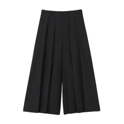 Outlet Muji Pantalones Hakama unisex de doble capa