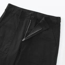 Sale Muji Pantalones tobilleros de algodón lavado para mujer