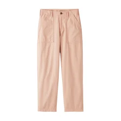 Sale Muji Pantalones tobilleros de algodón lavado para mujer