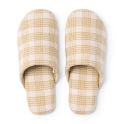 Discount Muji Pantuflas de franela suave