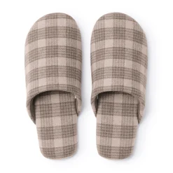 Discount Muji Pantuflas de franela suave