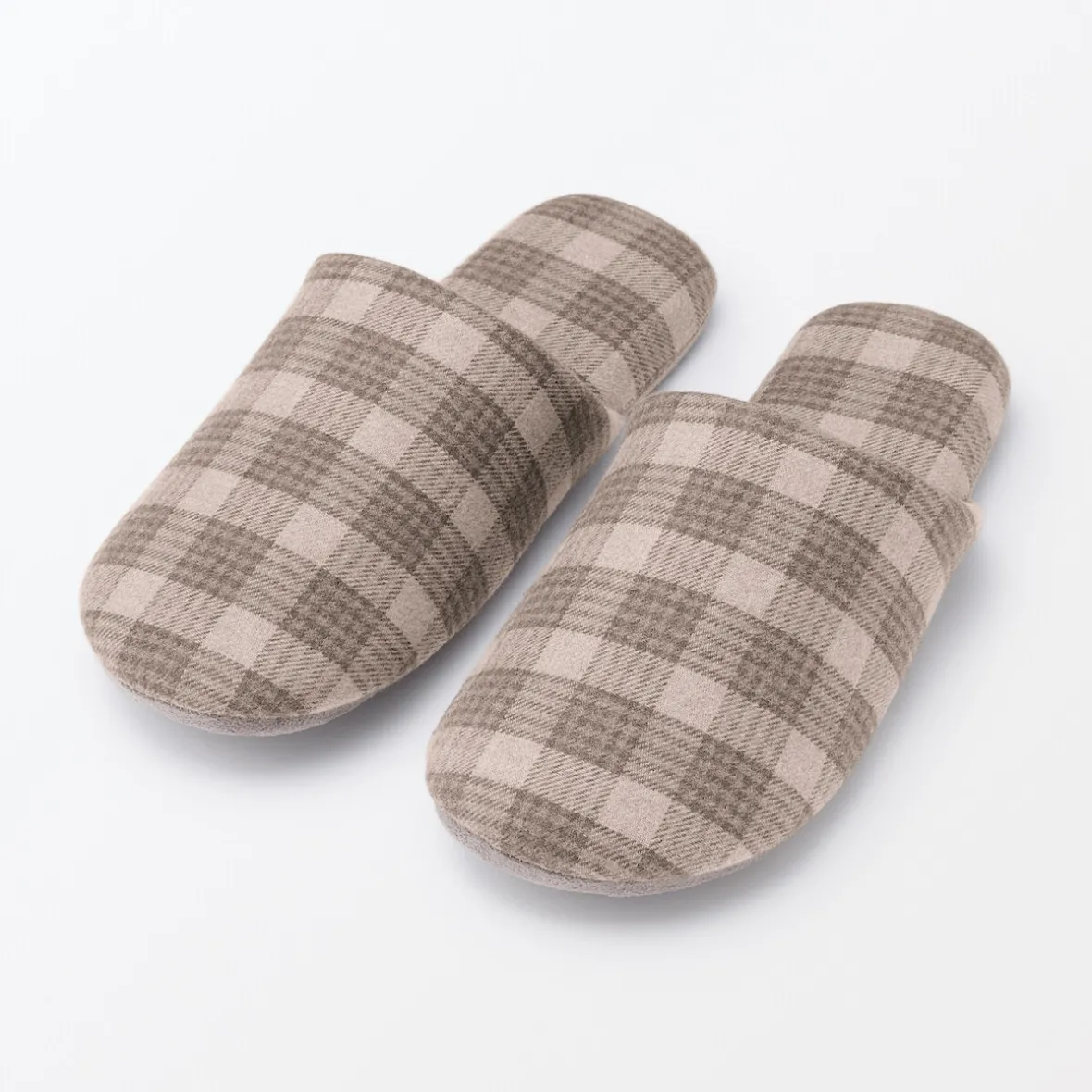 Discount Muji Pantuflas de franela suave