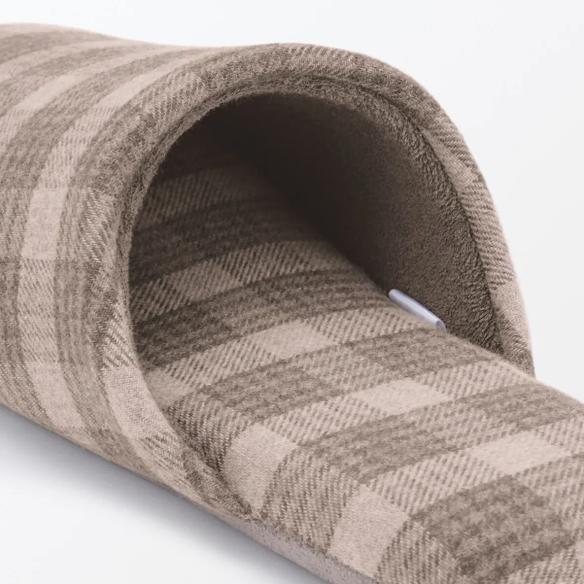 Discount Muji Pantuflas de franela suave