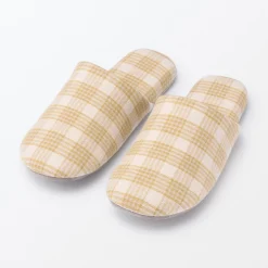 Discount Muji Pantuflas de franela suave