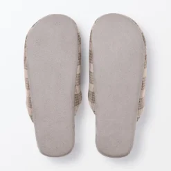 Discount Muji Pantuflas de franela suave