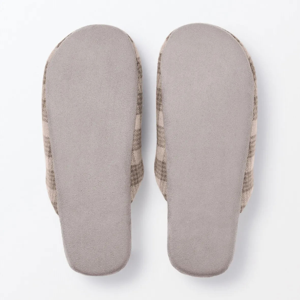 Discount Muji Pantuflas de franela suave