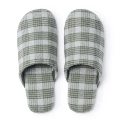 Discount Muji Pantuflas de franela suave