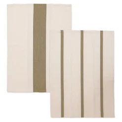 Online Muji Paños de cocina de algodón ‐ Lote de 2
