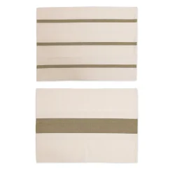 Online Muji Paños de cocina de algodón ‐ Lote de 2