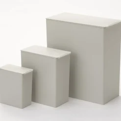Clearance Muji Papelera de propileno con tapa 11L
