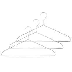 Best Muji Perchas de aluminio 45 cm (Pack de 3)