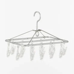 Online Muji Perchero Cuadrado Aluminio 16 Clavijas
