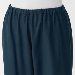 Sale Muji Pijama de franela sin costuras laterales para mujer