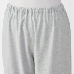 Sale Muji Pijama de franela sin costuras laterales para mujer