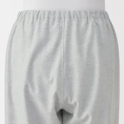 Sale Muji Pijama de franela sin costuras laterales para mujer