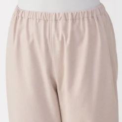 Sale Muji Pijama de franela sin costuras laterales para mujer