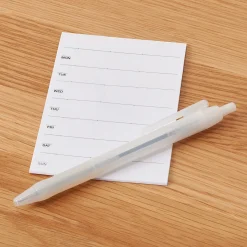 New Muji Planificador semanal con notas adhesivas