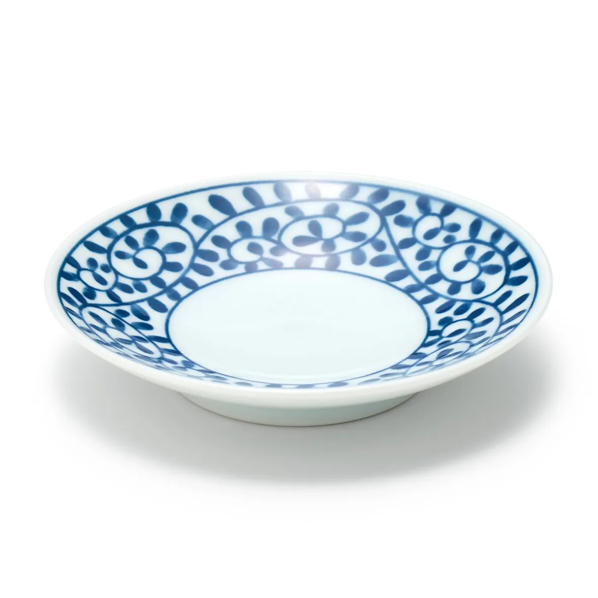 Online Muji Plato de porcelana de Hasami ‐ Patrón arabesco