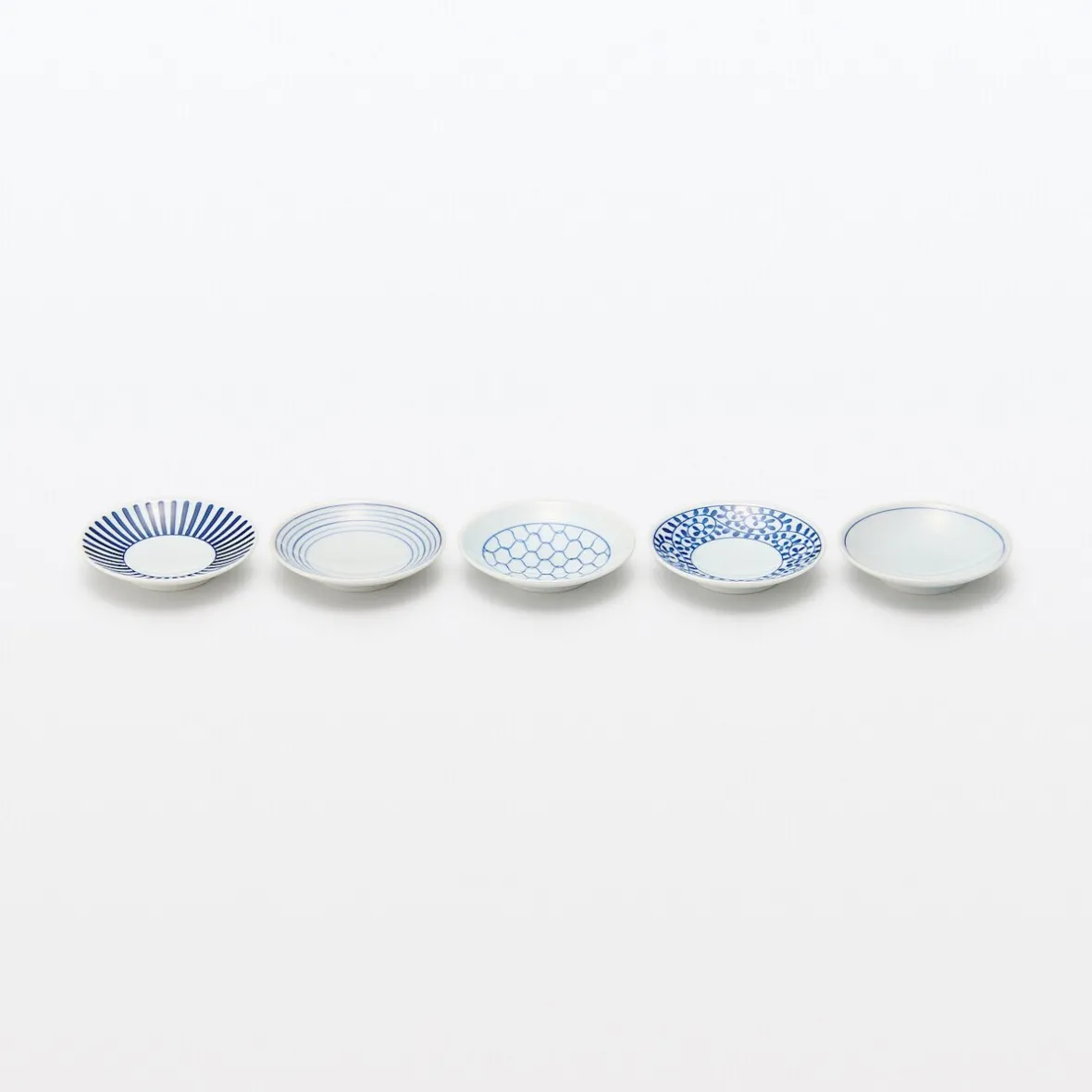 Online Muji Plato de porcelana de Hasami ‐ Patrón arabesco