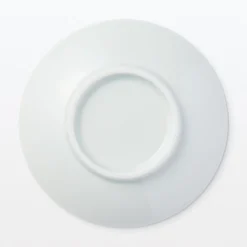 Sale Muji Plato de porcelana Hasami Ware - Patrón de rayas en abanico, Pequeño