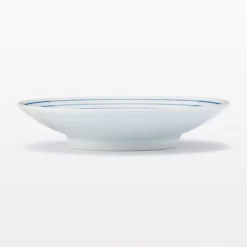 New Muji Plato de porcelana Hasami Ware - Patrón de rayas, Pequeño