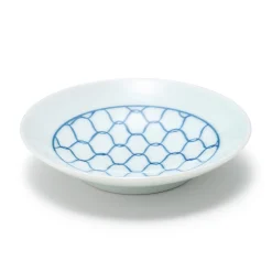 Sale Muji Plato de porcelana Hasami Ware ‐ Patrón de malla, Pequeño