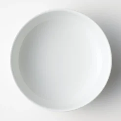 Hot Muji Plato de tazón hecho de porcelana Hakuji