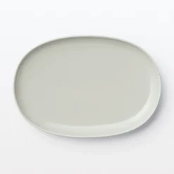 Sale Muji Plato Ovalado para la Vajilla Diaria S