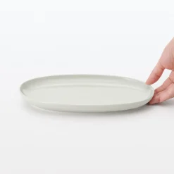 Sale Muji Plato Ovalado para la Vajilla Diaria S