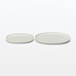 Sale Muji Plato Ovalado para la Vajilla Diaria S