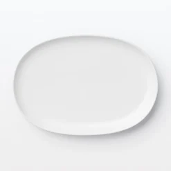 Sale Muji Plato Ovalado para la Vajilla Diaria S